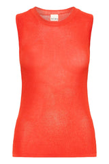 Ichi Delany Top - Fiery Red