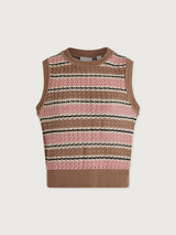 Varley Deeley Stripe Stitch Tank