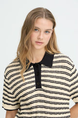 Ichi Chany MS2 Knit - Birch Black Stripe