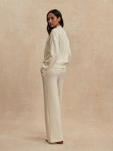 Varley Reena Button Front Sweat - Pristine