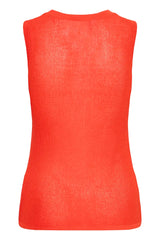 Ichi Delany Top - Fiery Red