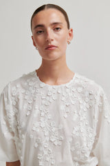Second Female Farrow Blouse - White
