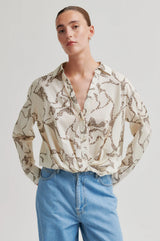 Second Female Soil Twist Shirt - Eggnog