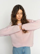 Mos Mosh Mape O-Neck Knit - Ballet Slipper