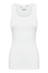 Ichi Zola Plain Vest - White
