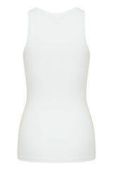 Ichi Zola Plain Vest - White
